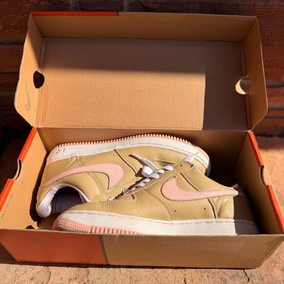 2001 Nike Air Force 1 Low Linen Atmostphere CO.JP Vintage Japan Exclusive OG 9 main image 5